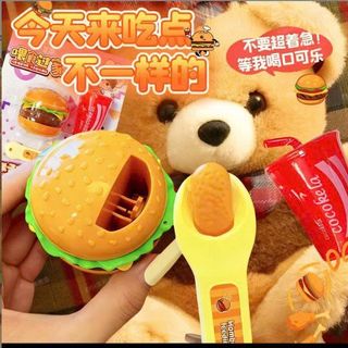 ĐỒ CHƠI ĐÚT BÁNH HAMBURGER - COKE, ĐÓNG TÚI