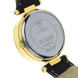 ĐỒNG HỒ NỮ CHÍNH HÃNG GUECC MẶT ĐÁ PHA LÊ HOA DÂY DA FULLBOX