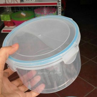 Bộ 3 Hộp Đựng Thực Phẩm Hình Tròn Việt Nhật, Hộp lạnh Trữ Thực Phẩm ( 6536) A1362