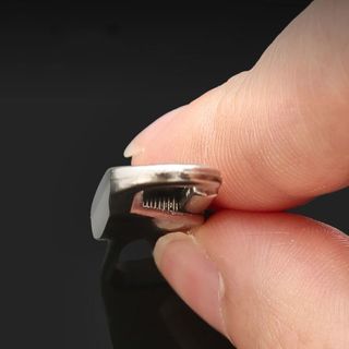 Đầu Khóa kéo kim loại có thể tháo rời đầu khóa kéo sửa chữa hành lý quần áo túi ví bị hỏng khóa A1241