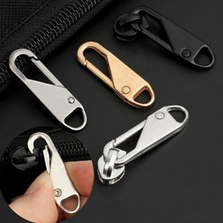 Đầu Khóa kéo kim loại có thể tháo rời đầu khóa kéo sửa chữa hành lý quần áo túi ví bị hỏng khóa A1241