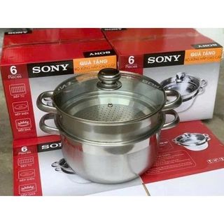 BỘ NỒI XỬNG HẤP SONY 26CM CAO CẤP