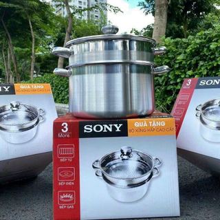 BỘ NỒI XỬNG HẤP SONY 26CM CAO CẤP