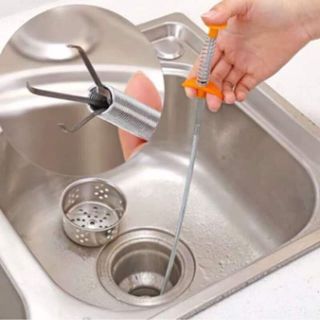 Cây Móc Rác Thông Tắc Bồn Rửa Chén Thông Tắc Cống Thoát Nước Dài 90CM A0111