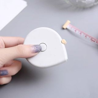 Thước dây đo sức khỏe BMI thước dây cầm tay đo vòng eo mini hình giọt nước A1237