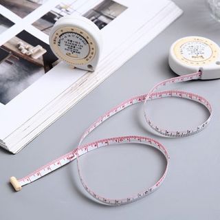 Thước dây đo sức khỏe BMI thước dây cầm tay đo vòng eo mini hình giọt nước A1237