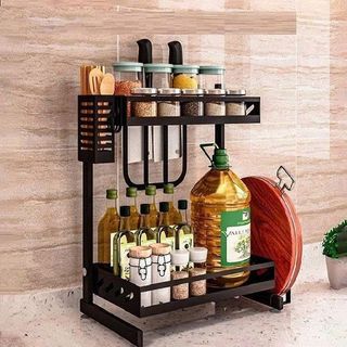 KỆ GIA VỊ 2 TẦNG ĐA NĂNG CAO CẤP ( SƠN TỈNH ĐIỆN)