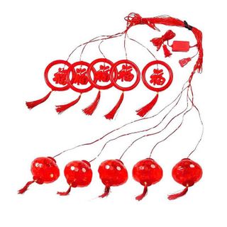 DÂY ĐÈN LED MÀN LỒNG ĐÈN CHỮ PHÚC DÀI 4M