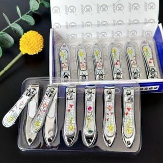 Kềm cắt móng tay hình hoa lan nhọn đóng hộp, dụng cụ cắt móng tay, dụng cụ làm móng A1147