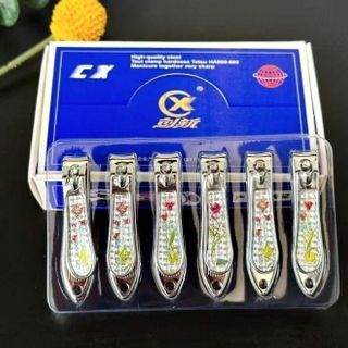 Kềm cắt móng tay hình hoa lan nhọn đóng hộp, dụng cụ cắt móng tay, dụng cụ làm móng A1147