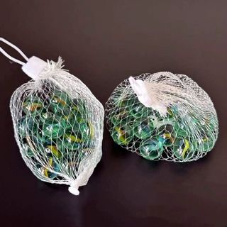 Túi 15 Viên Bi Thủy Tinh Cổ Điển, Đồ chơi Bắn bị trẻ em A0611