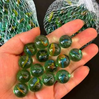 Túi 15 Viên Bi Thủy Tinh Cổ Điển, Đồ chơi Bắn bị trẻ em A0611