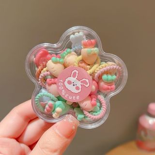 Hộp dây buộc tóc mini 100% Cute