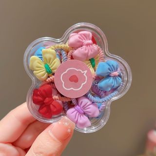 Hộp dây buộc tóc mini 100% Cute