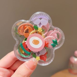 Hộp dây buộc tóc mini 100% Cute