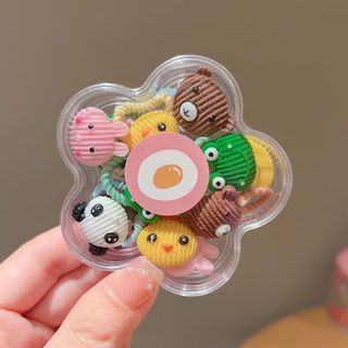Hộp dây buộc tóc mini 100% Cute