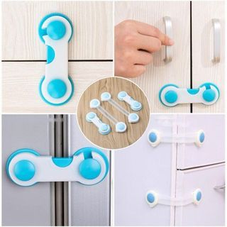 Khóa An Toàn Cho Bé Chốt Khóa Cài Ngăn Kéo Tủ Lạnh ( Loại Ngắn) A1041