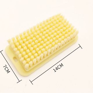 Bàn chải chà giày lông mềm, bàn chải giặt đồ vệ sinh giày đa năng, bàn chải quần áo sợi mềm A0523