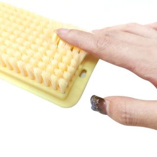 Bàn chải chà giày lông mềm, bàn chải giặt đồ vệ sinh giày đa năng, bàn chải quần áo sợi mềm A0523