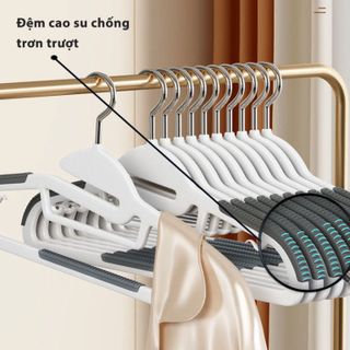 Móc Nhựa Treo Đồ chống Trượt Xoay 360 Độ Đẹp Sang Trọng A0711