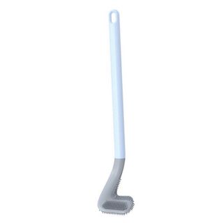 Chổi Cọ Toilet Silicon chữ L Vệ Sinh Nhà Tắm Đa Năng A0443