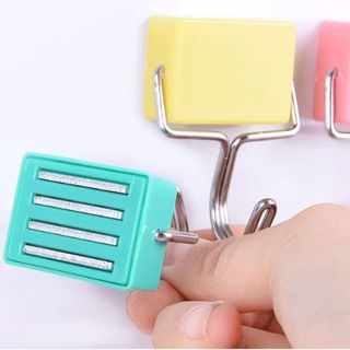 Móc nam châm màu kẹo không đục lỗ, móc sắt không dấu vết, móc nam châm không cần khoan đục A1154