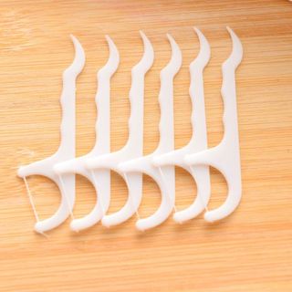 Bịch 25 que tăm chỉ nha khoa dùng một lần vệ sinh răng miệng làm sạch kẽ răng que tăm xỉa răng A1142