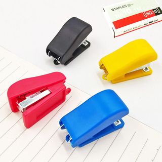 Bộ gim bấm mini cầm tay văn phòng Bộ bấm kim nhỏ bỏ túi A1218