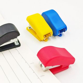 Bộ gim bấm mini cầm tay văn phòng Bộ bấm kim nhỏ bỏ túi A1218