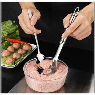 Thìa Nặn Thịt Viên Làm Mọc Inox Chống Dính A1024