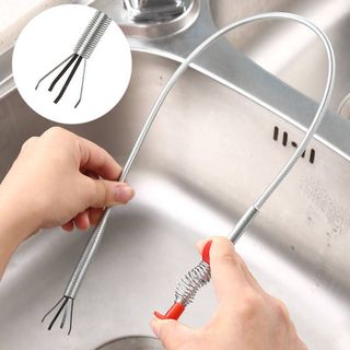 Cây lấy rác Thông Tắc Bồn Cầu Toilet Bồn Rửa Chén Thông Tắc Cống Thoát Nước Dài 160CM A0111