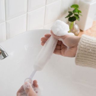 Túi lưới xà phòng tạo bọt thủ công lưới tạo bọt sữa rửa mặt tiện lợi A1131