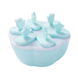 Khay làm kem 8 ngăn Tròn tại nhà, Dụng Cụ làm kem trẻ em A0833