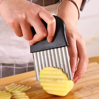 Dao cắt kiểu sóng khoai tây rau củ đa năng, máy cắt rau củ nhà bếp, thái khoai tây chiên A1155