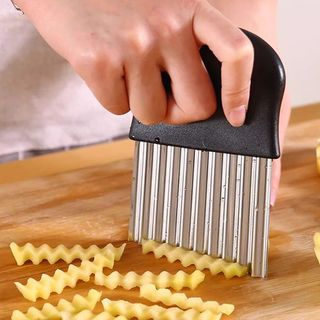 Dao cắt kiểu sóng khoai tây rau củ đa năng, máy cắt rau củ nhà bếp, thái khoai tây chiên A1155