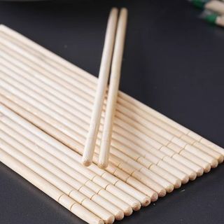 Bịch 50 Đôi đũa tre dùng một lần cho đóng gói riêng lẻ dùng cho đồ ăn nhanh phục vụ quán ăn A0531