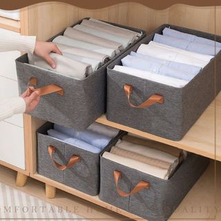 Giỏ Đựng Quần Áo Hoa Cúc Khung Thép Lưu Trữ Vật Dụng Đồ Đạc Sắp Xếp Ngăn Nắp Gọn Gàng A0361