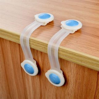 Khóa An Toàn Cho Bé Chốt Khóa Cài Ngăn Kéo Tủ Lạnh An Toàn ( LOẠI DÀI) A1042