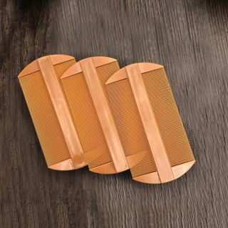 Lược chải chấy lược chải răng siêu dày loại bỏ chấy răng mịn lược chải tre loại bỏ trứng chấy A1122