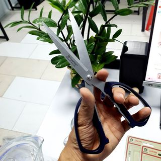 Kéo Inox Văn Phòng Nhà Bếp, Kéo Cắt Giấy Size Lưỡi Dài A0233