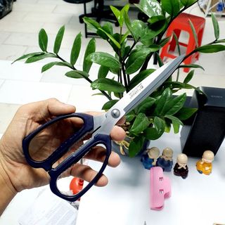 Kéo Inox Văn Phòng Nhà Bếp, Kéo Cắt Giấy Size Lưỡi Dài A0233