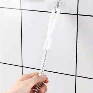 Cọ Vệ Sinh Lỗ Cống Thoát Nước Dụng cụ vệ sinh mềm dẻo, bàn chải loại bỏ tóc và rác bồn rửa A0141