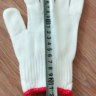 Găng tay làm việc lao động màu trắng chất lượng cao, bao tay làm vườn nương rẫy A0622