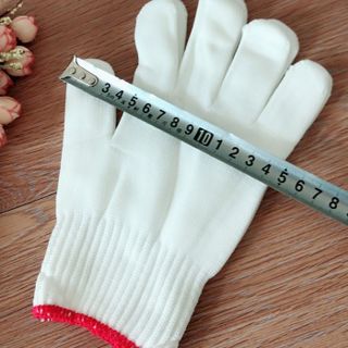 Găng tay làm việc lao động màu trắng chất lượng cao, bao tay làm vườn nương rẫy A0622