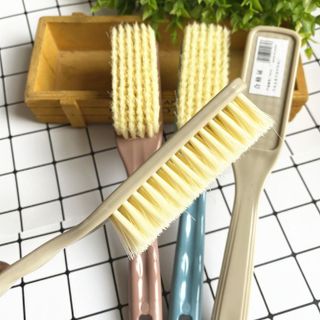 Bàn chải đánh giày lông mềm dày Cán Thẳng , Bàn chải vệ sinh giày dép A0613