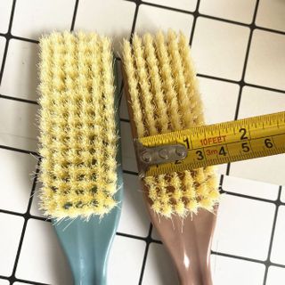 Bàn chải đánh giày lông mềm dày Cán Thẳng , Bàn chải vệ sinh giày dép A0613