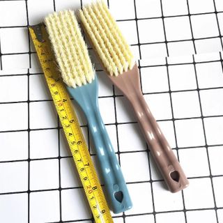 Bàn chải đánh giày lông mềm dày Cán Thẳng , Bàn chải vệ sinh giày dép A0613