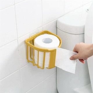 Giỏ Đựng Giấy Vệ Sinh Dán Tường Đựng Khăn Giấy Trong Toilet Việt Nhật (Model: 3380) A0723