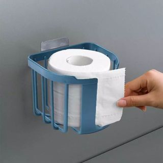 Giỏ Đựng Giấy Vệ Sinh Dán Tường Đựng Khăn Giấy Trong Toilet Việt Nhật (Model: 3380) A0723