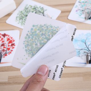 Móc Dán Tường Treo Quần Áo Chịu Lực 3D Họa Tiết Siêu Bền Siêu Chắc Đa Năng A0432